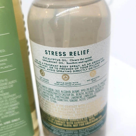 Bath and Body Works Aromatherapy Eucalyptus Spearmint Stress Relief 3 Pc Set New - Picture 8 of 8